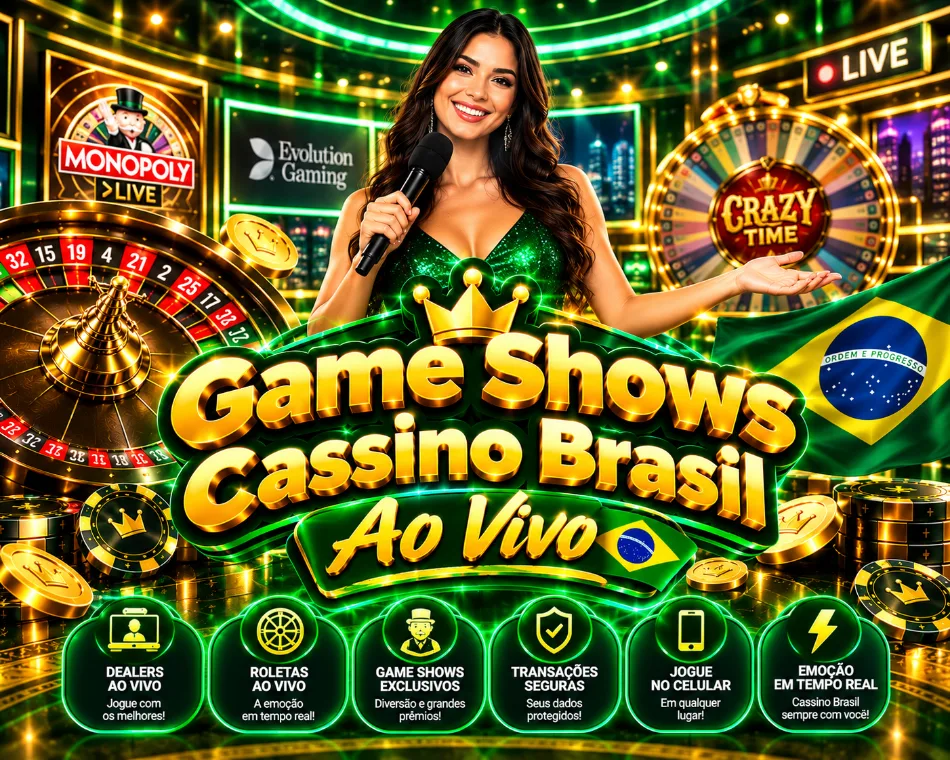 Game Shows Cassino Brasil Ao Vivo